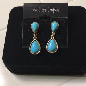 Turquoise stone earrings